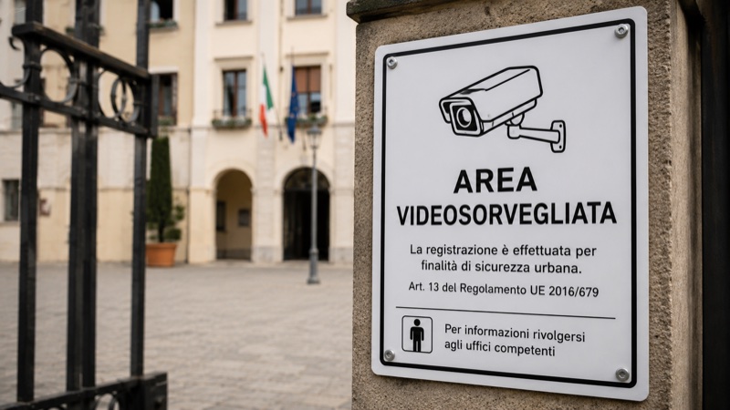 Cartelli videosorveglianza: cosa devono contenere e dove vanno
